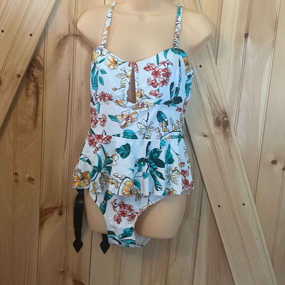 Unbranded peplum one piece bathing suit xxl